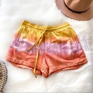 Young Fabulous Broke Parker Tie Dye Sweat Shorts S
